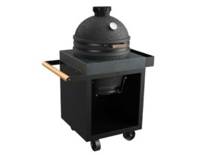 Gartengrill aus Stahl mit Rollen | OFYR | OFYR Kamado Table PRO
