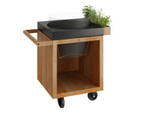 Gartengrill aus Corten™ mit Rollen | OFYR | OFYR Kamado Table PRO