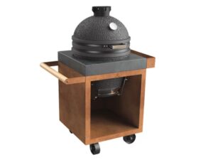 Gartengrill aus Corten™ mit Rollen | OFYR | OFYR Kamado Table PRO