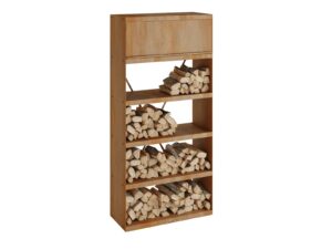 Holzkorb aus Corten™ | OFYR | OFYR Wood Storages