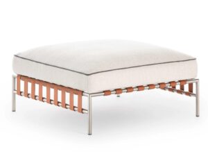 Quadratischer Sitzpouf für den Aussenbereich | GANDIABLASCO | Onsen