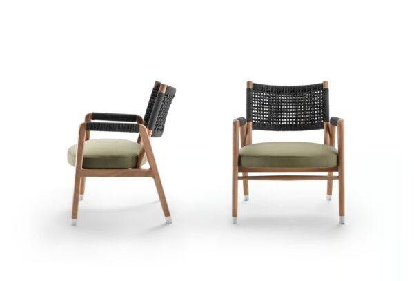 Loungesessel aus Irokoholz | Flexform | Ortigia - Image 4