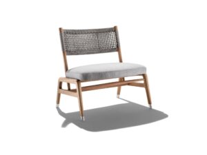 Loungesessel aus Irokoholz | Flexform | Ortigia