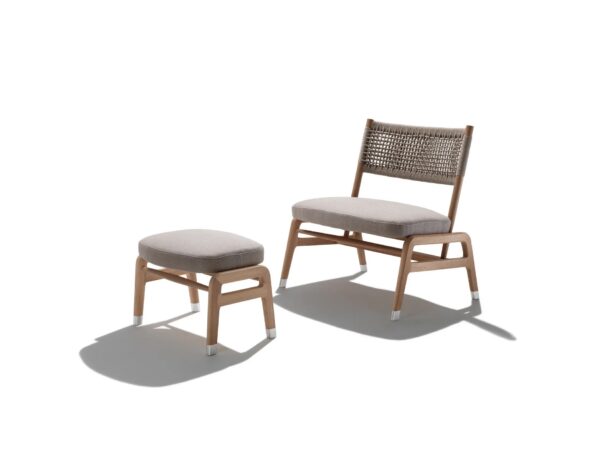 Loungesessel aus Irokoholz | Flexform | Ortigia - Image 4