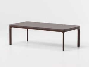 Niedriger rechteckiger Couchtisch aus Stein | Kettal | Park Life
