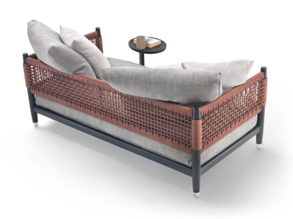 2-Sitzer Sofa aus gegerbtem Leder mit abnehmbarem Bezug | Flexform | Parker - Image 4