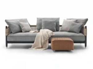 3-er Sofa aus Stoff mit abnehmbarem Bezug | Flexform | Parker