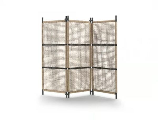 Paravent aus Stroh | Flexform | Parker - Image 4