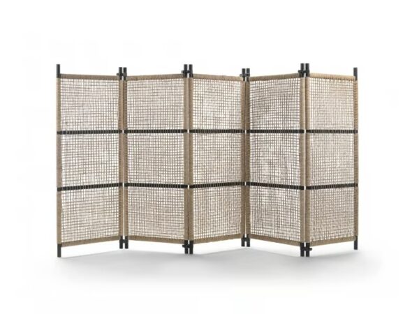 Paravent aus Stroh | Flexform | Parker - Image 2