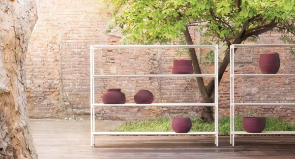 Double-sided Regal aus lackiertem Metall | Paola Lenti | Plano - Image 2