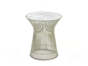 Runder Beistelltisch aus Marmor | Knoll | Platner