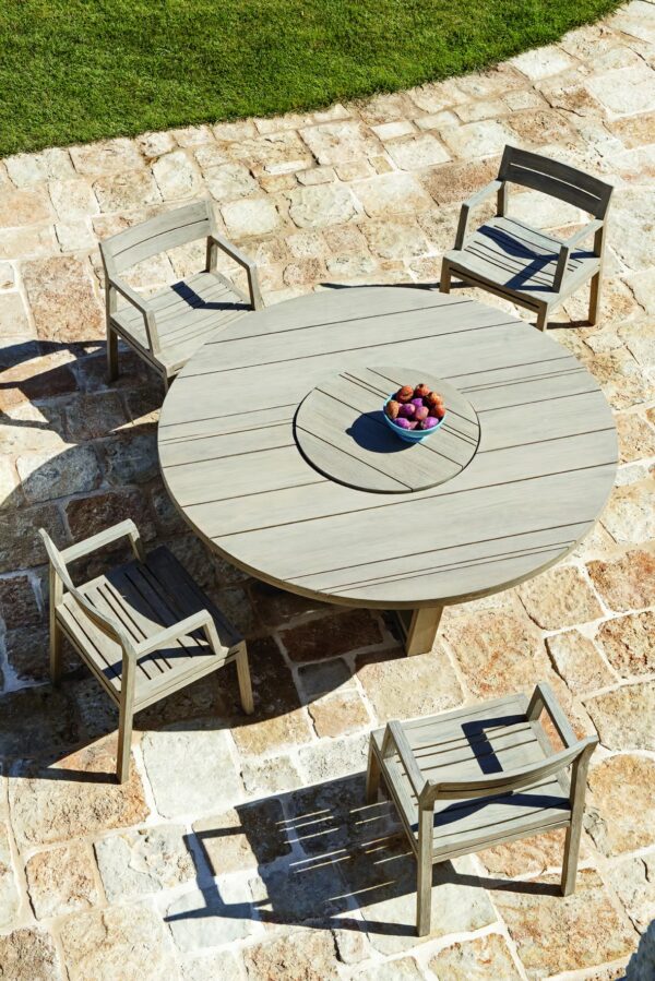 Runder Gartentisch Lazy Susan | Ethimo | Costes - Image 3