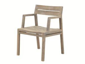 Gartenstuhl aus Teakholz mit Armlehnen | Ethimo | Costes