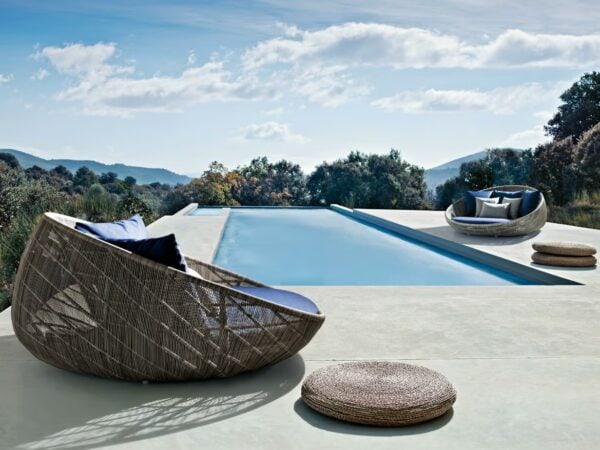 2-Sitzer Gartensofa aus Polyethylen | B&B Italia Outdoor | Canasta '13 - Image 2