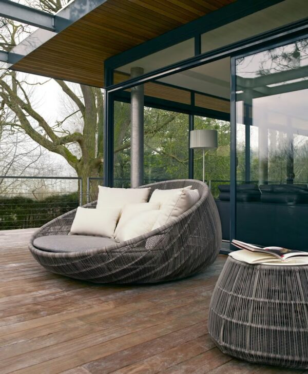 2-Sitzer Gartensofa aus Polyethylen | B&B Italia Outdoor | Canasta '13 - Image 3