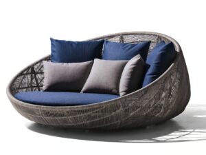 2-Sitzer Gartensofa aus Polyethylen | B&B Italia Outdoor | Canasta '13