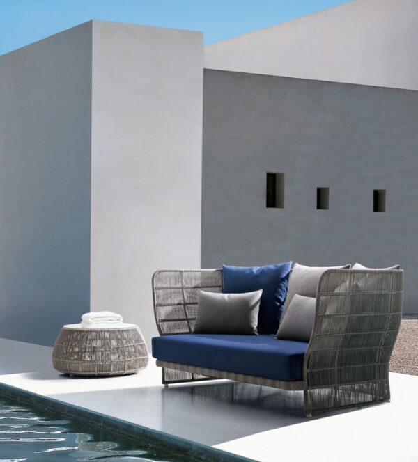 3-Sitzer Gartensofa aus Polyethylen | B&B Italia Outdoor | Canasta '13 - Image 3