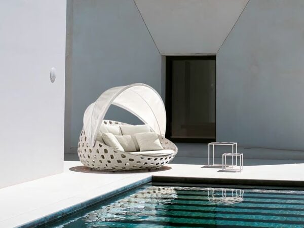 2-Sitzer Gartensofa aus Polyethylen | B&B Italia Outdoor | Canasta - Image 3