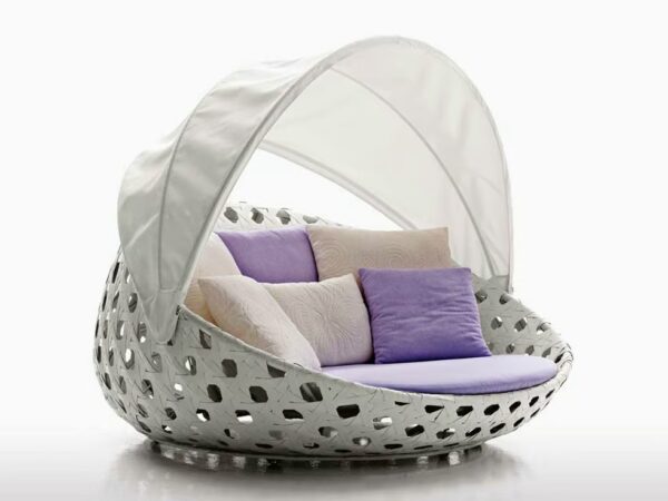 2-Sitzer Gartensofa aus Polyethylen | B&B Italia Outdoor | Canasta - Image 2