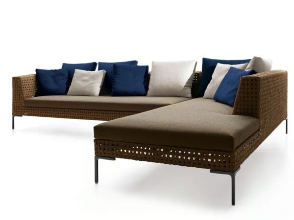Ecksofa aus Polypropylen | B&B Italia Outdoor | Charles