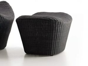 Sitzpouf für den Außenbereich aus Polyethylen | B&B Italia Outdoor | Papilio