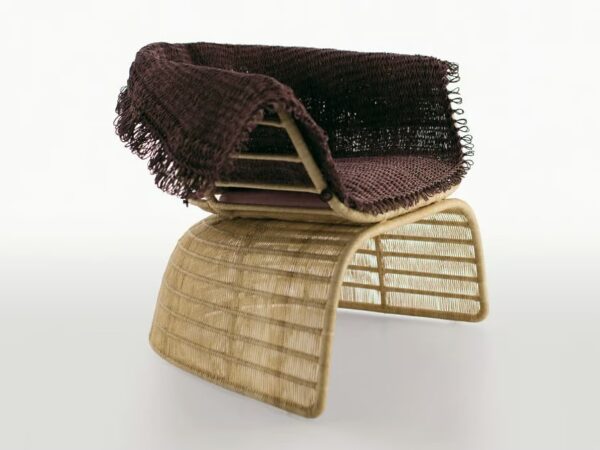 Gartensessel aus Polyethylen | B&B Italia Outdoor | Crinoline - Image 4