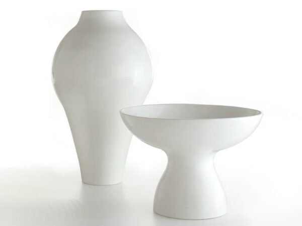 Gartenvase aus Keramik | B&B Italia Outdoor | White