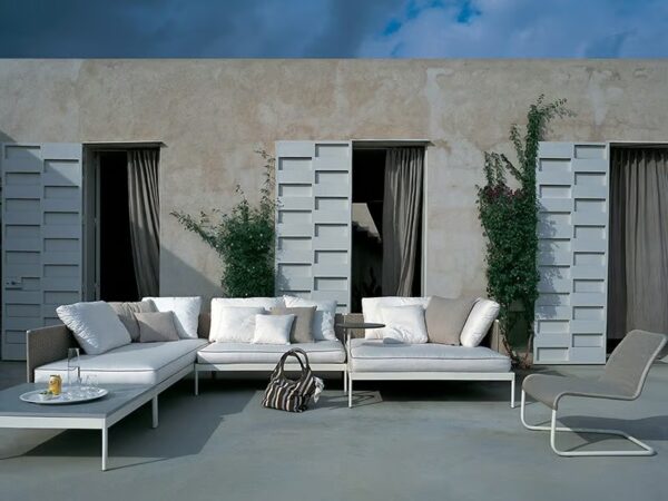 Garten Anbausofa aus Batyline® | RODA | Basket - Image 5