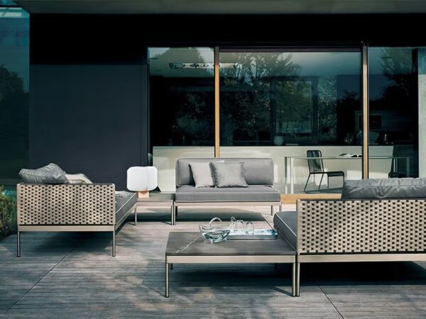 Garten Anbausofa aus Batyline® | RODA | Basket - Image 6
