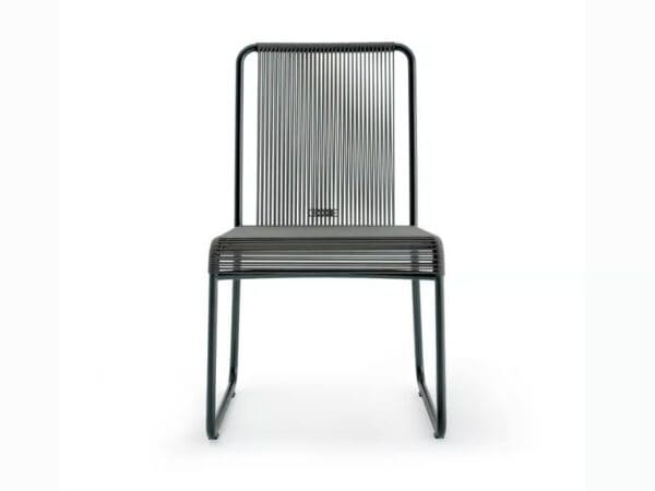 Mit Kufengestell Gartenstuhl aus Seil | RODA | Harp - Image 2