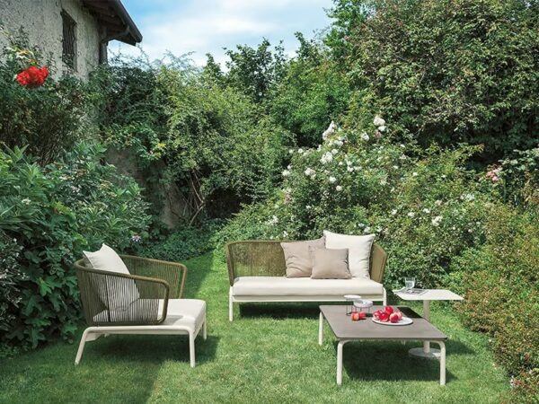 2-Sitzer Gartensofa aus Polyester | RODA | Spool - Image 4