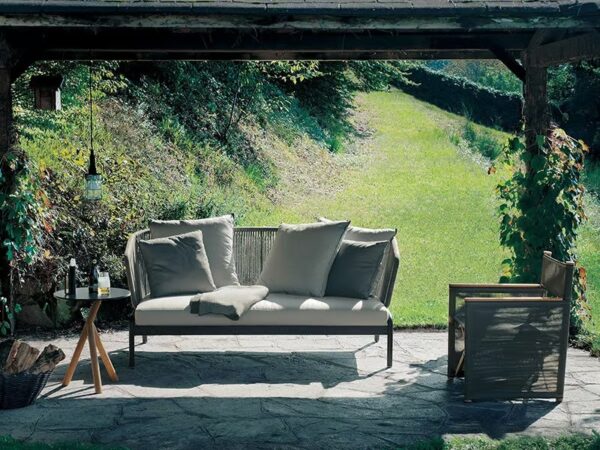 2-Sitzer Gartensofa aus Polyester | RODA | Spool - Image 2