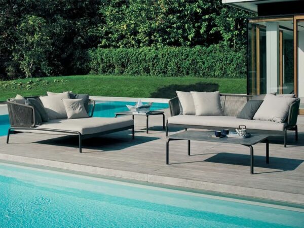 3-Sitzer Gartensofa aus Seil | RODA | Spool - Image 2