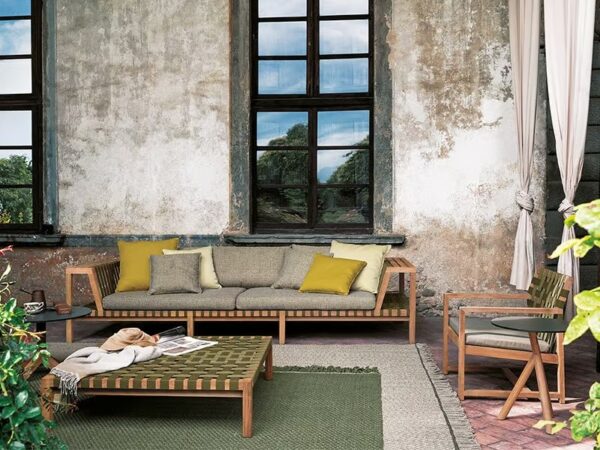 Gartensessel aus Teakholz mit Armlehnen | RODA | Network - Image 5
