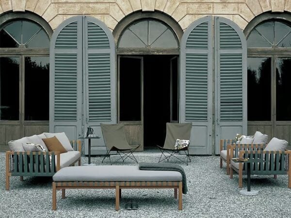 Lounge Gartensessel aus Stoff | RODA | Lawrence - Image 10