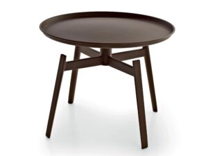 Runder Garten-Beistelltisch aus Corten™ | B&B Italia Outdoor | Husk