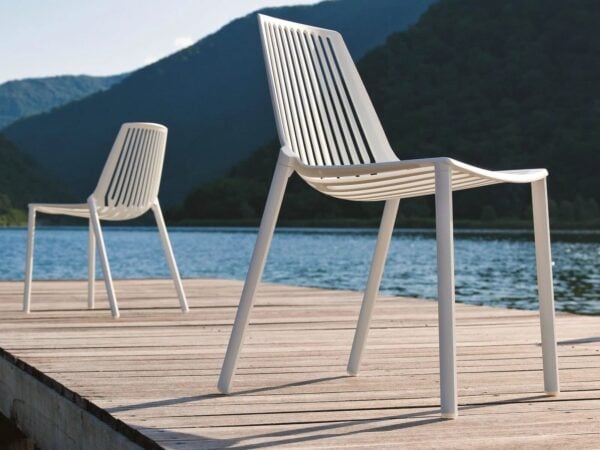 Stapelbarer Gartenstuhl aus Aluminium | FAST | Omnia Selection - Image 2