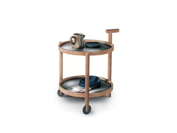 Garten-Servierwagen aus Edelstahl und Holz | RODA | Caddy - Image 3