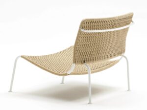 Lounge Gartensessel aus Seil | Living Divani | Frog