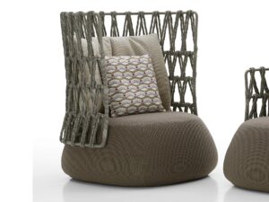 Sessel mit hoher Rückenlehne | B&B Italia Outdoor | Fat-Sofa