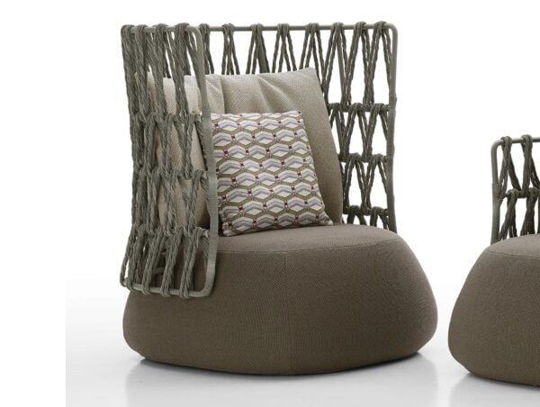 Sessel mit hoher Rückenlehne | B&B Italia Outdoor | Fat-Sofa