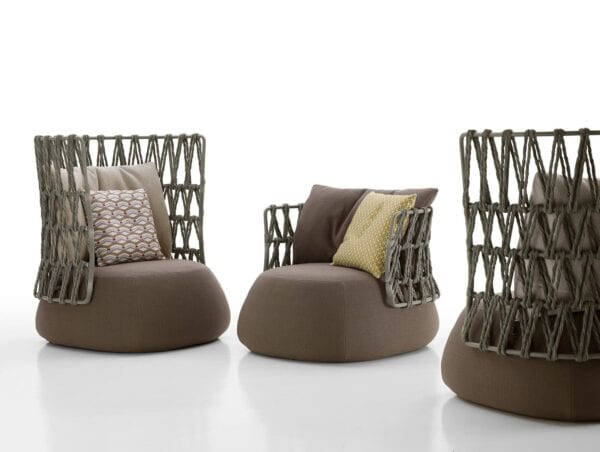 Sessel mit hoher Rückenlehne | B&B Italia Outdoor | Fat-Sofa - Image 2