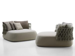 Gepolsterter Gartensessel | B&B Italia Outdoor | Fat-Sofa