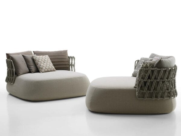 Gepolsterter Gartensessel | B&B Italia Outdoor | Fat-Sofa