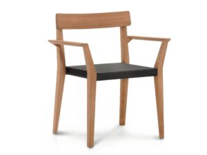 Gartenstuhl aus Teakholz mit Armlehnen | RODA | Teka
