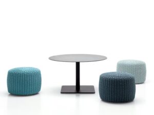 Höhenverstellbarer runder Couchtisch | Paola Lenti | Giro