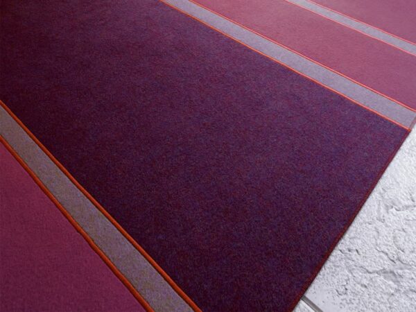 Streifen- Teppich aus Filz | Paola Lenti | Feltro - Image 7