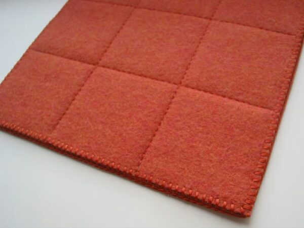 Quadratischer geometrischer Teppich aus Filz | Paola Lenti | Feltro - Image 4