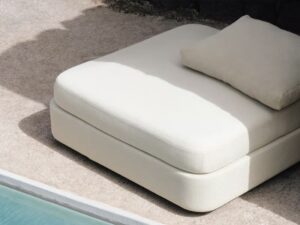 Quadratischer Sitzpouf für den Außenbereich | Paola Lenti | Cove