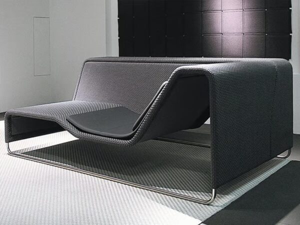 Gepolsterte Récamiere für den Garten aus Stoff | Paola Lenti | Island - Image 4